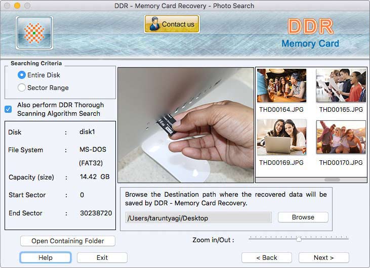Mac Memory Card Recovery Software 4.0.1.6