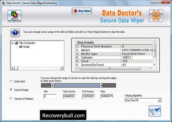 Disk Shredder