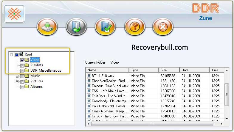 Zune Files Salvage Tool