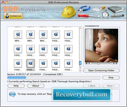 Screenshot of Mac Recovery Software