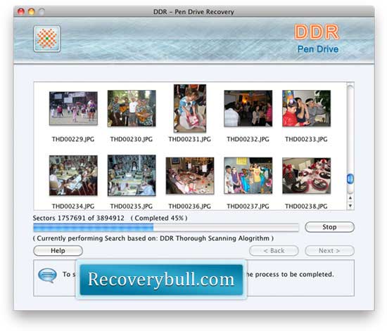 Screenshot of USB Recovery