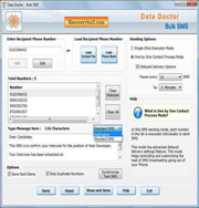 Bulk SMS - Mobile text messaging software screenshot