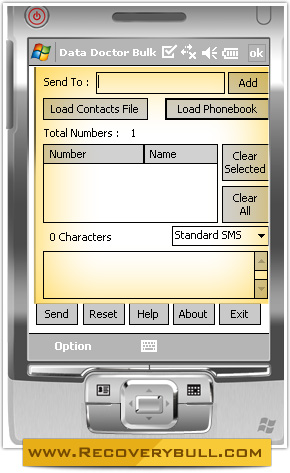 Click for Pocket PC to Mobile SMS Software