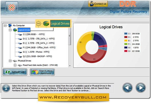 Digital Pictures Recovery