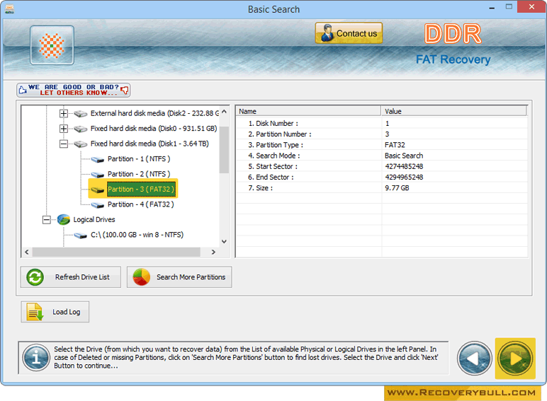 FAT Data Recovery Software