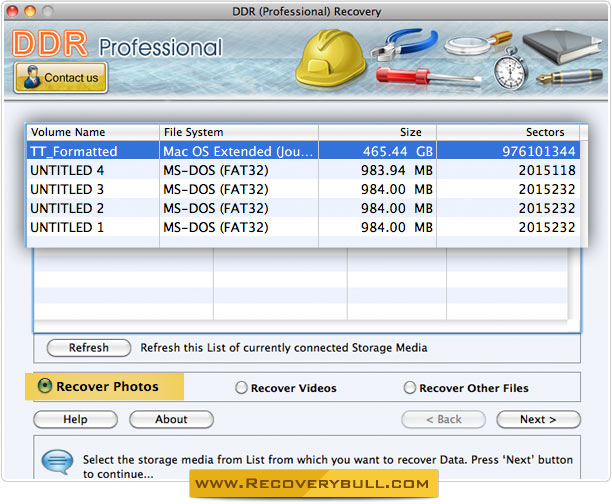 Professional Data Recovery Software
