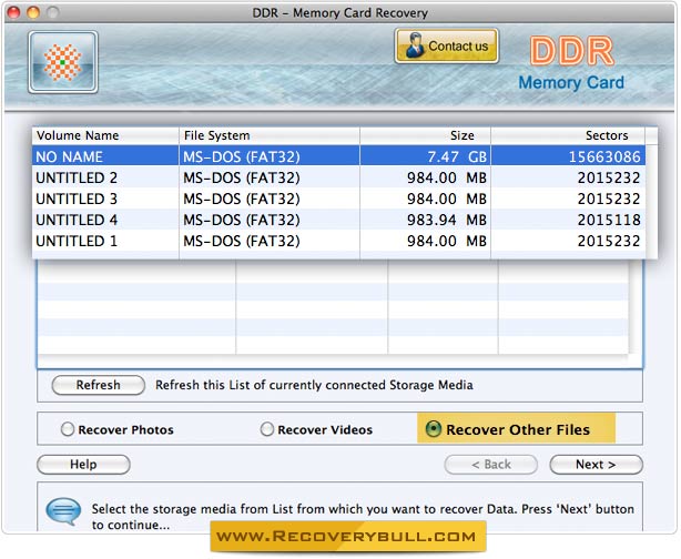 Mac Memory Card Data Recovery