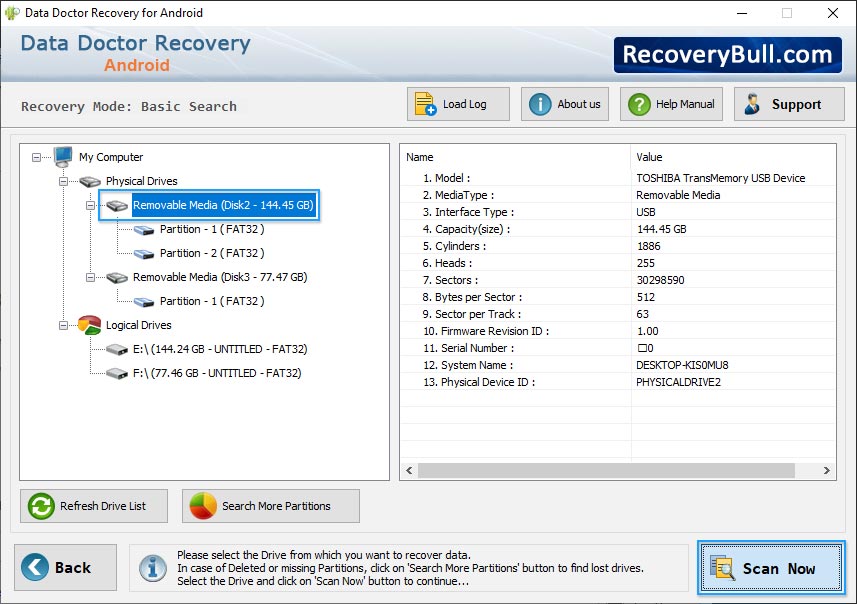 Android Data Recovery Software