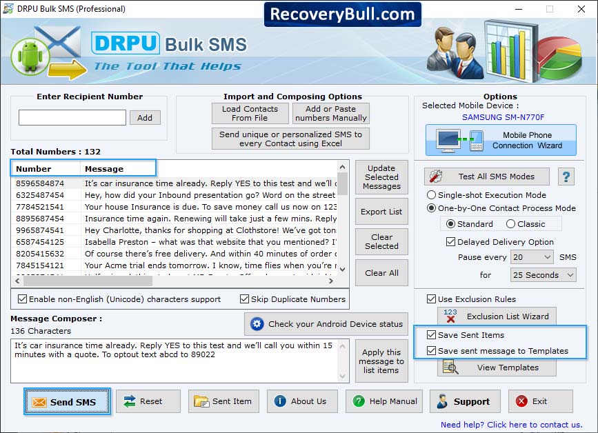 Select your mobile device type Select your mobile device type