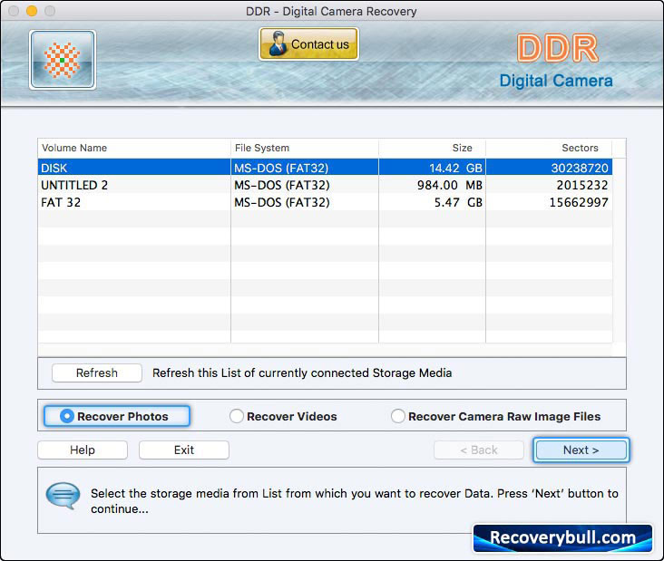 Mac Digital Camera Data Recovery