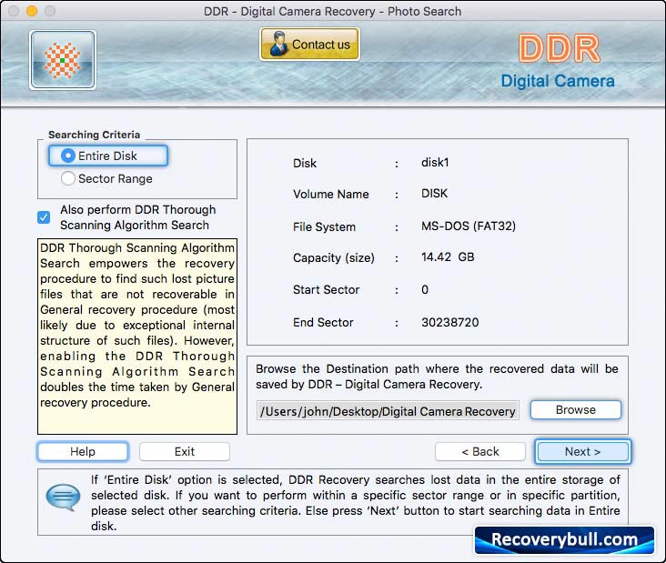 Mac Digital Camera Data Recovery