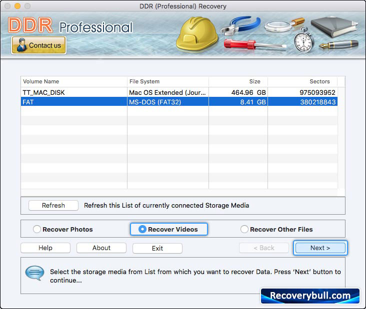 Mac DDR Recovery - Professional