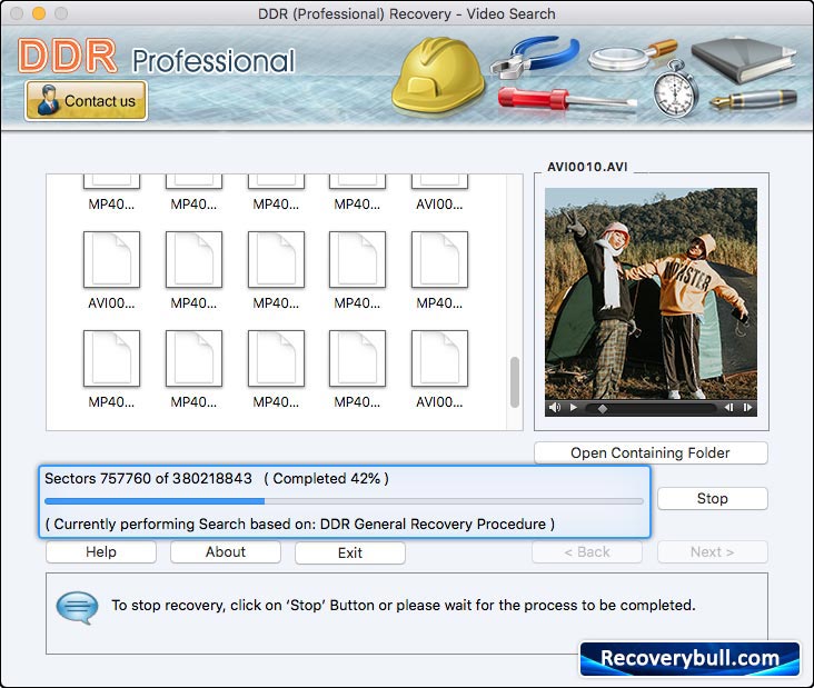 Mac DDR Recovery Software - Professional