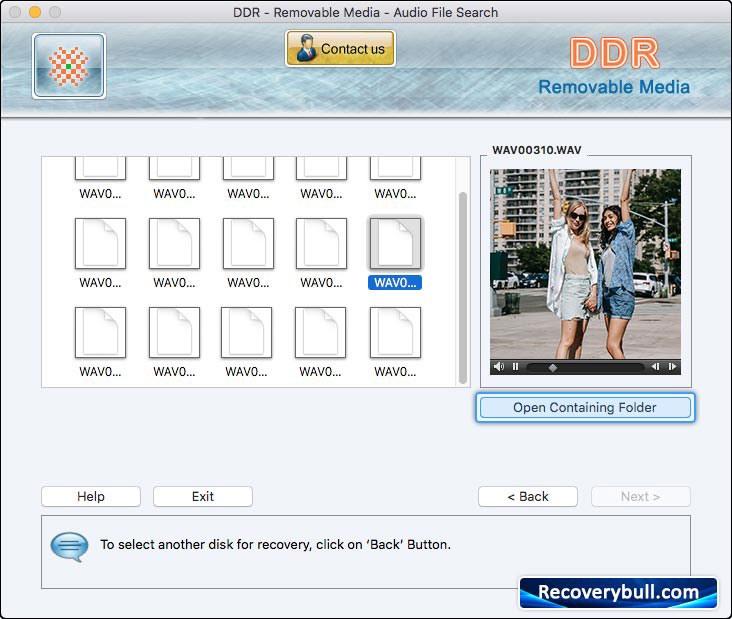 view recovered data Mac USB Digital Media Data Recovery