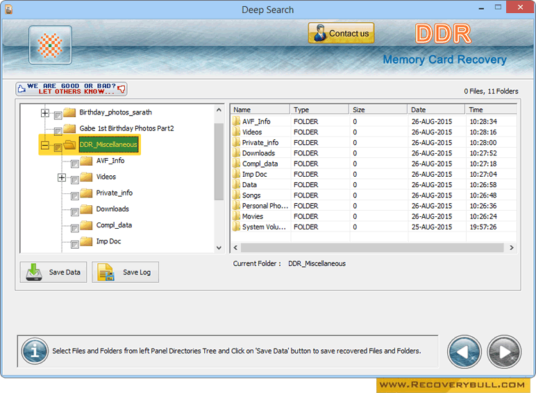 Memory Card Data Recovery Software