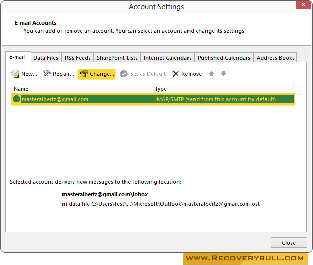 E-mail Settings E-mail Settings