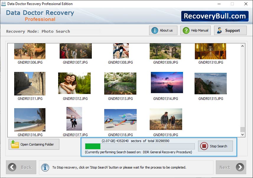 DDR Professional Data Recovery Software