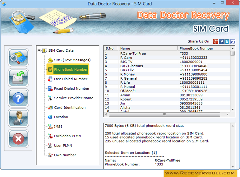 Sim Card Data Recovery Software