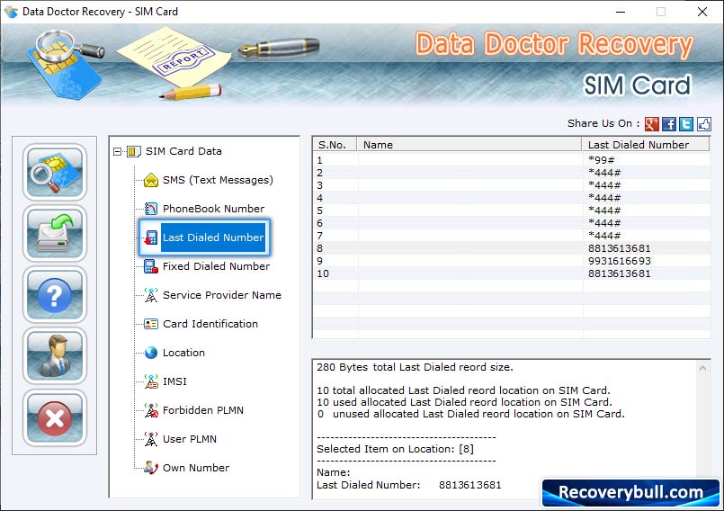 Select PhoneBook Number Select PhoneBook Number